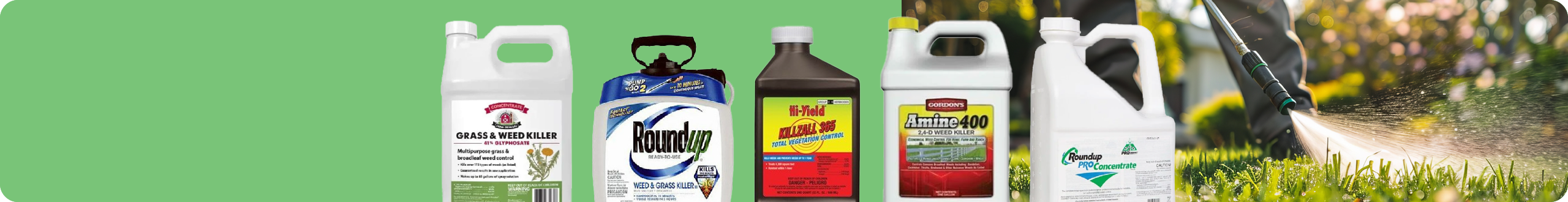 Weed killer homepage refresh